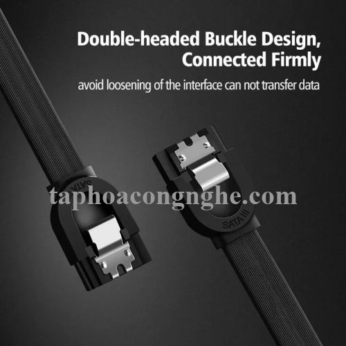 Ugreen 30796 0.5M màu Đen Cáp truyền dữ liệu SATA 3.0 cao cấp US217 30030796